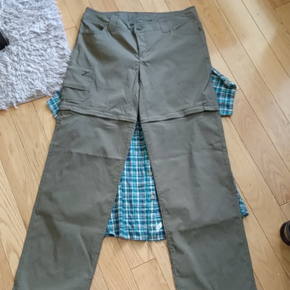 Chlorophylle convertible hiking cargo pants 10